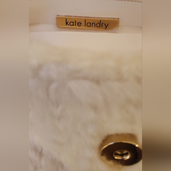 Kate Landry Cream Fury small Shoulder bag.. - Picture 7 of 7